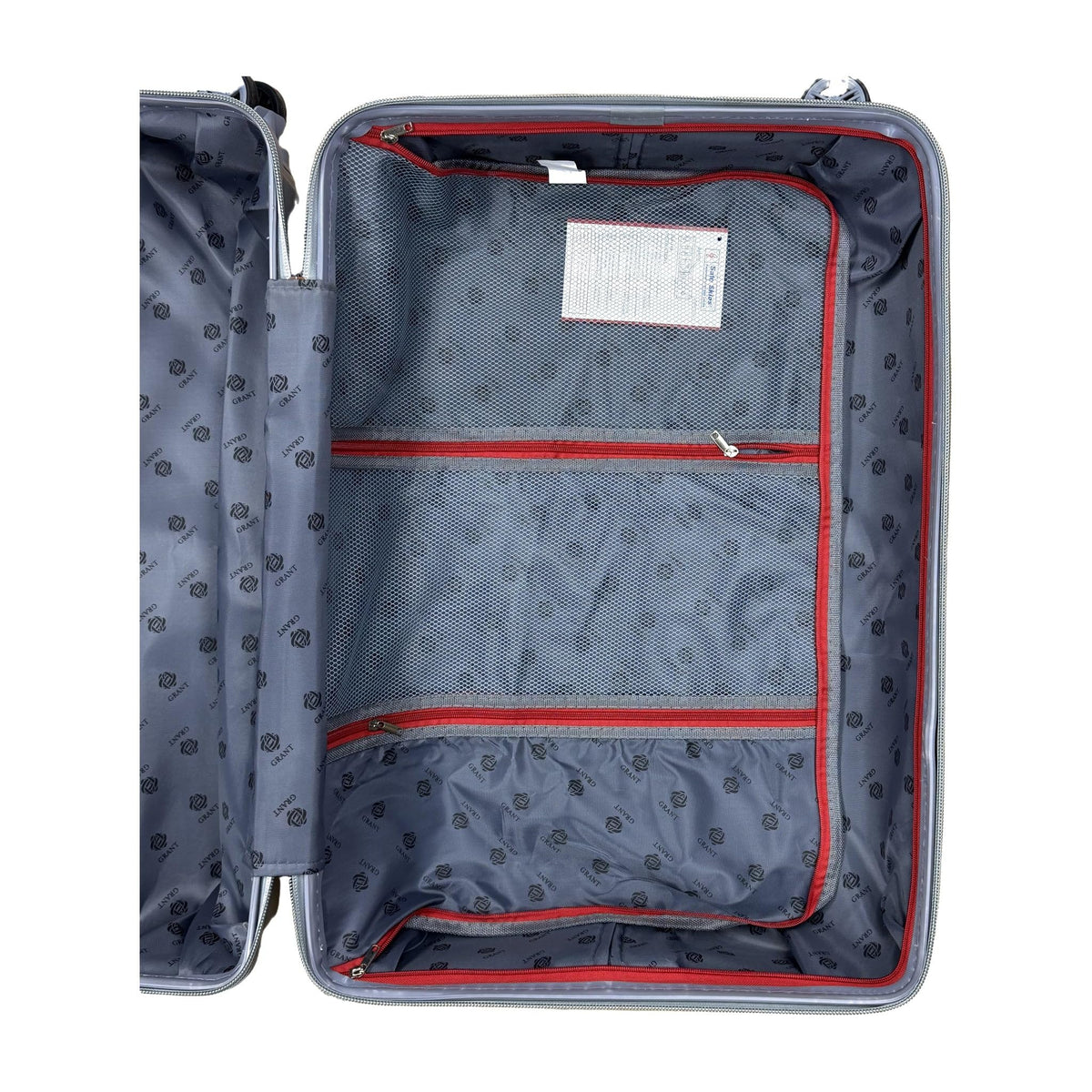 GRANT Fluted Hard Shell Suitcase