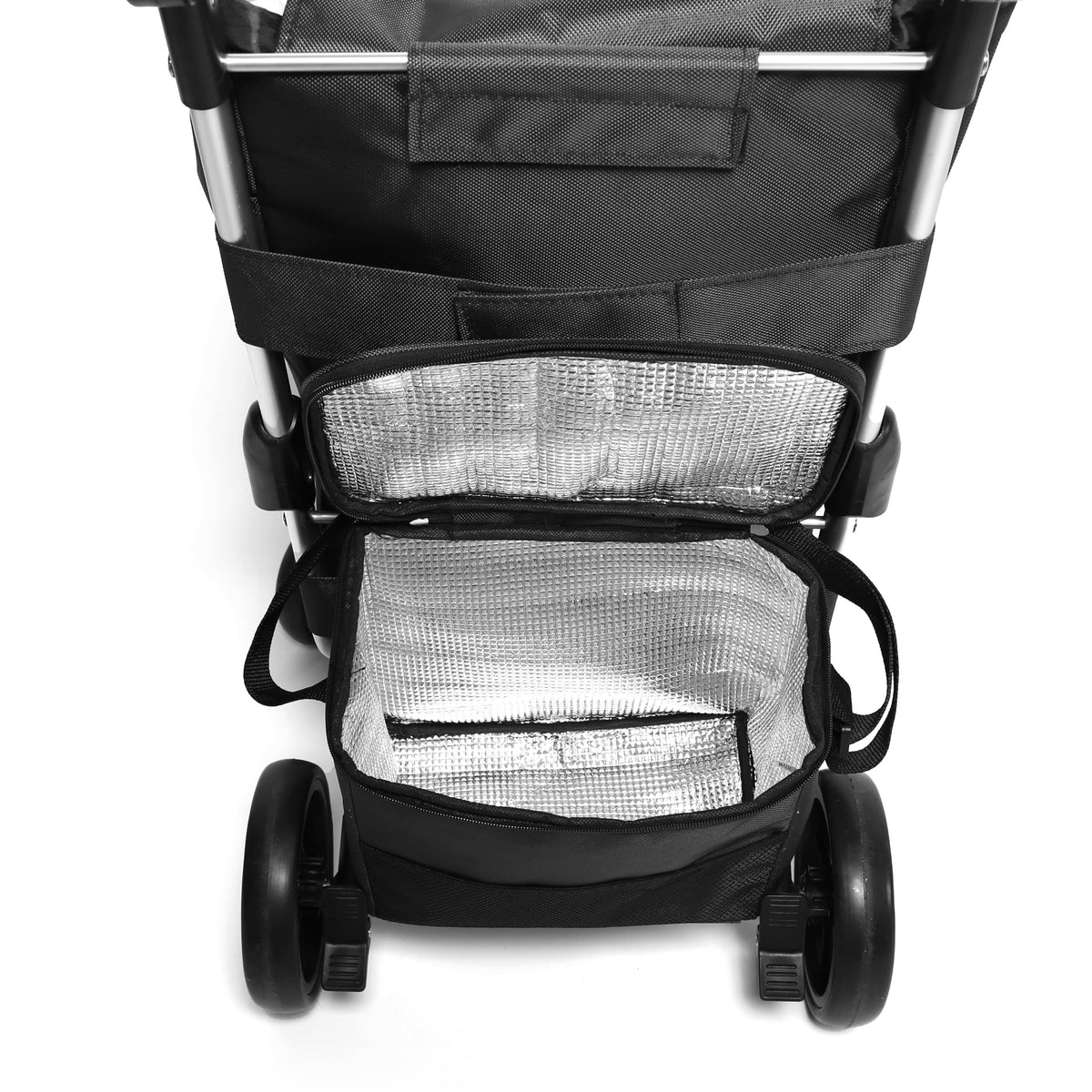 Ezzyrol 50L Folding Shopping Trolley in Black