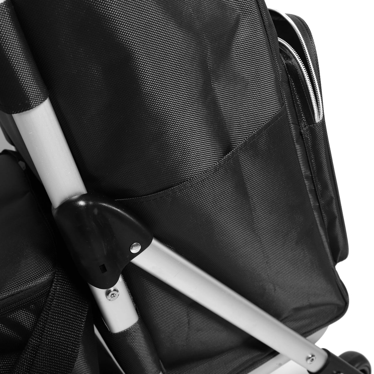 Ezzyrol 50L Folding Shopping Trolley in Black