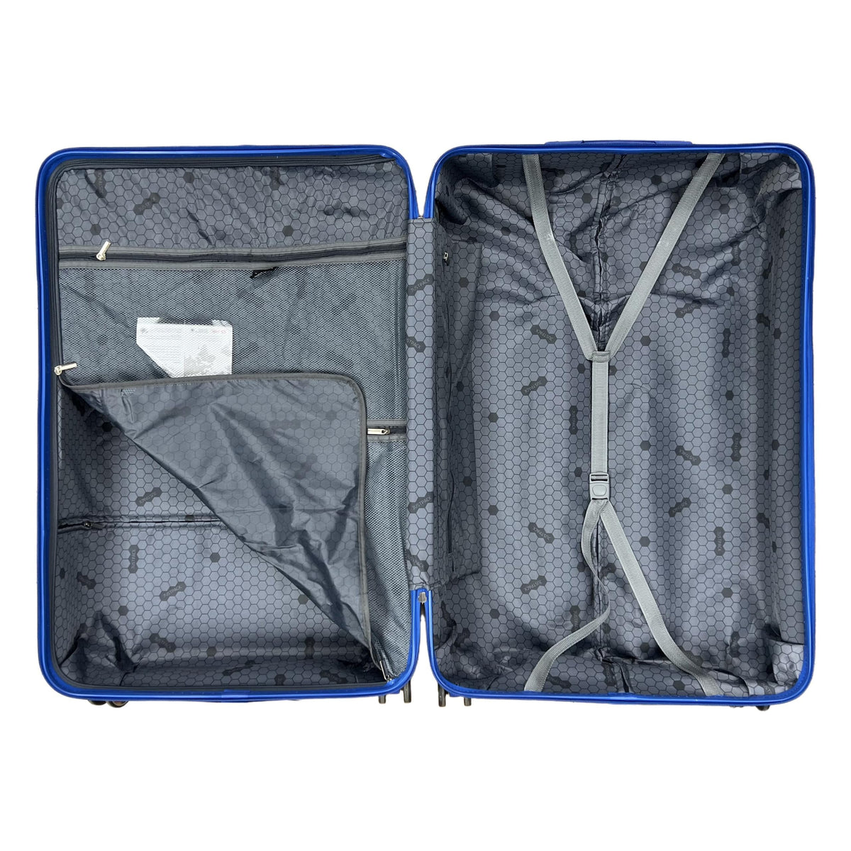 JustPack BL104 Hard Shell Suitcase in Blue