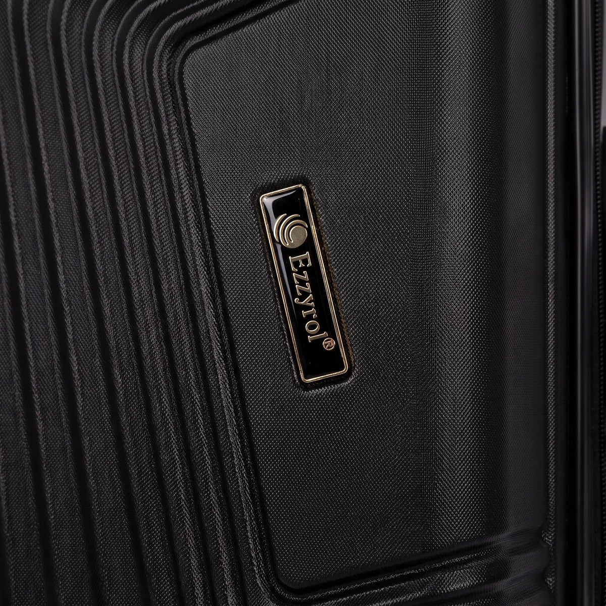 Ezzyrol Grays ABS Hard Shell Suitcase in Black
