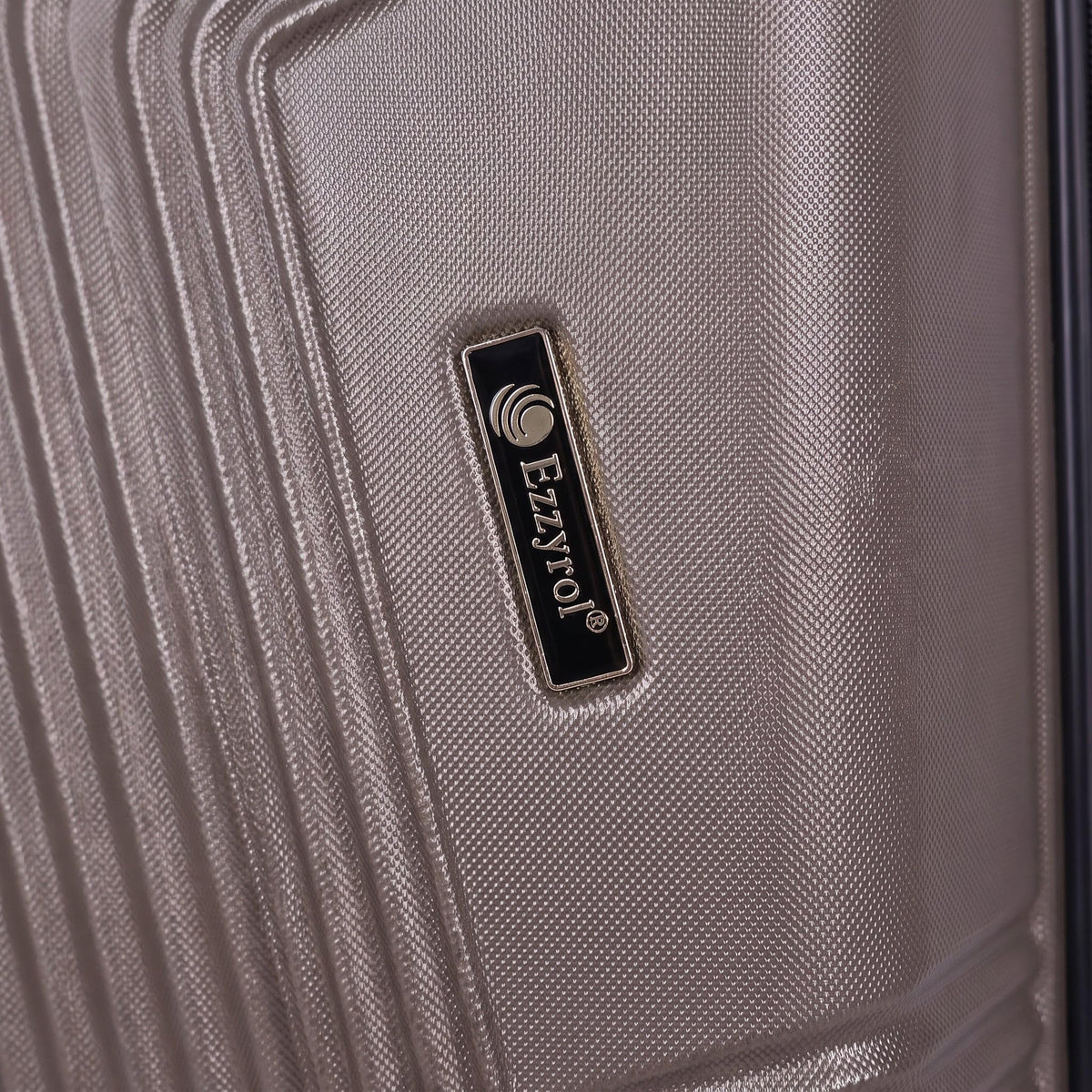 Ezzyrol Grays ABS Hard Shell Suitcase in Brown