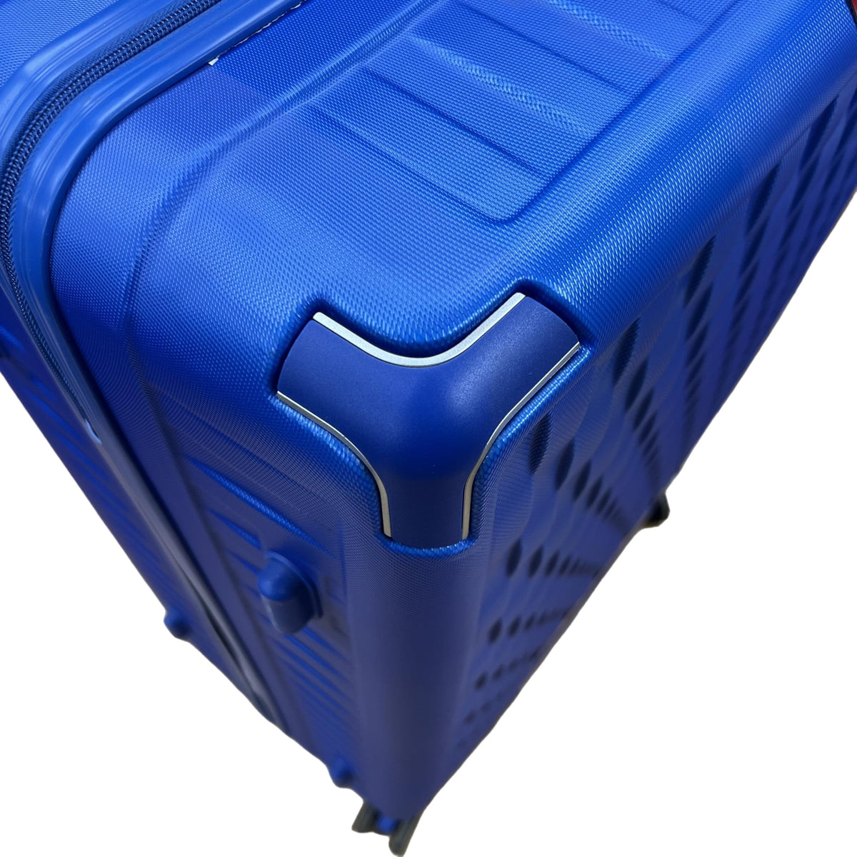 JustPack BL104 Hard Shell Suitcase in Blue