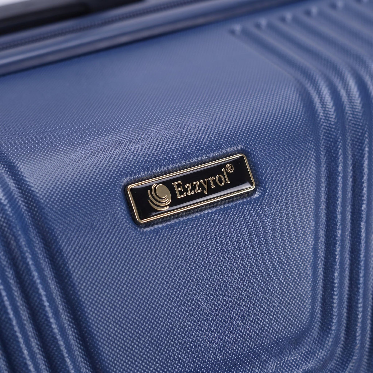 Ezzyrol Grays ABS Hard Shell Suitcase in Navy Blue