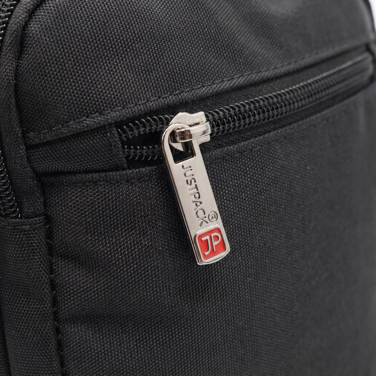 JUSTPACK Courier small crossbody, zip pull