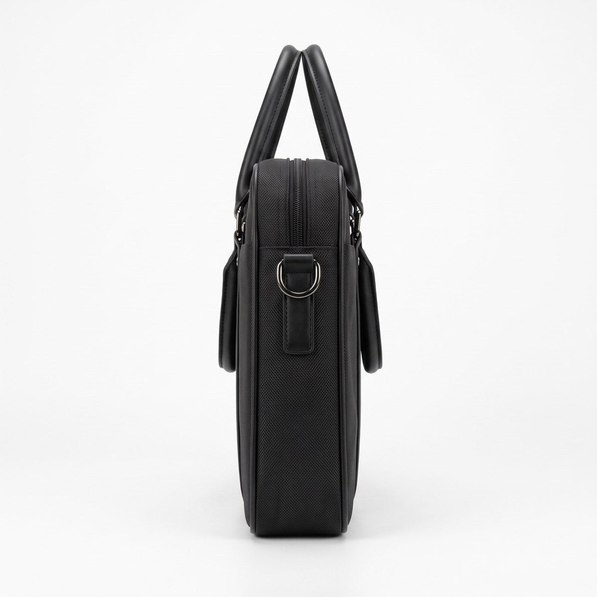 JUSTPACK Ledger laptop briefcase, side profile