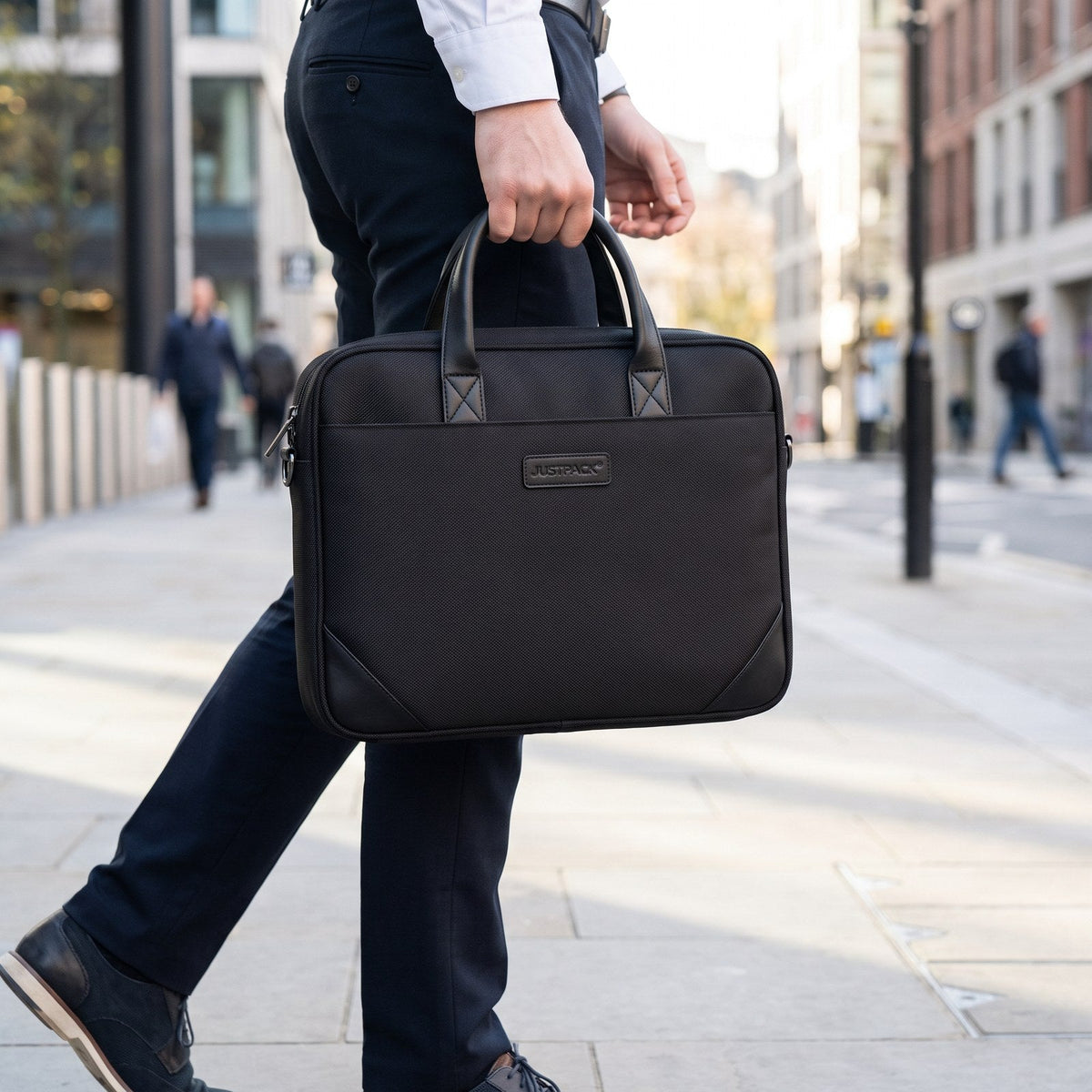 JUSTPACK Ledger laptop briefcase, urban commute