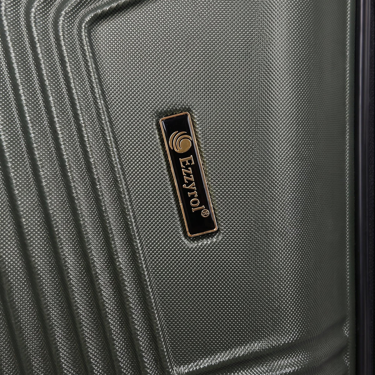 Ezzyrol Grays ABS Hard Shell Suitcase in Army Green