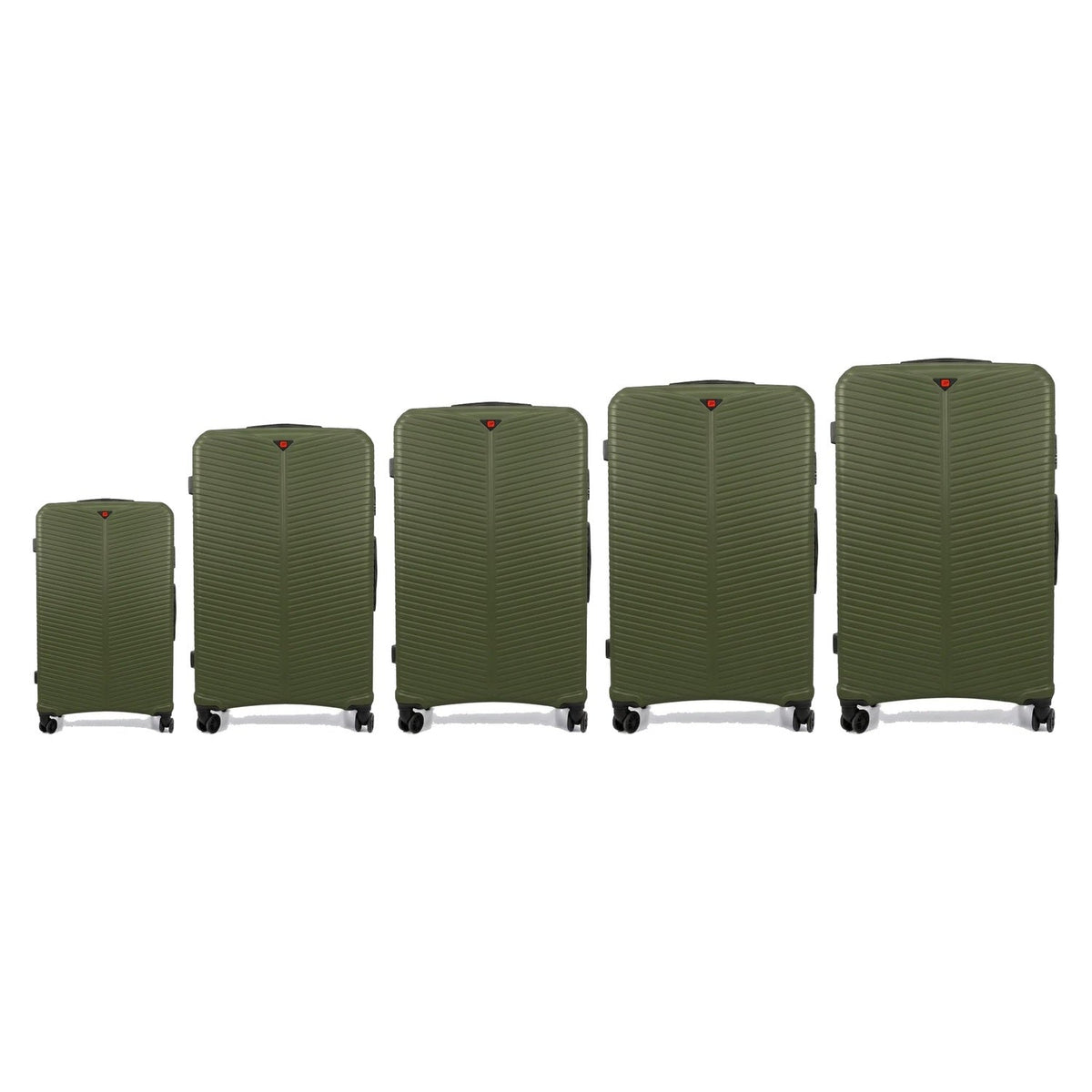 Army Green hard shell suitcase