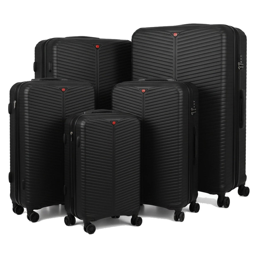 Ribbed Hard Shell, 5 piece set