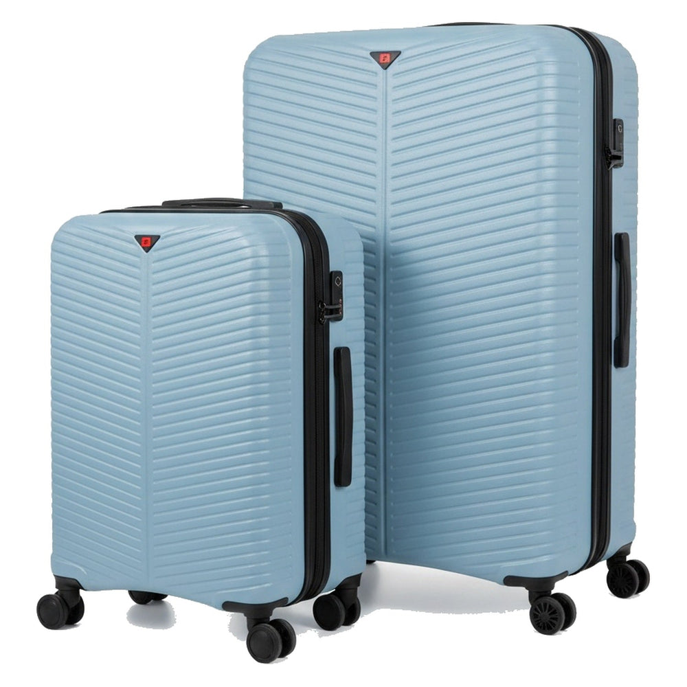 Sky Blue 2 piece suitcase set