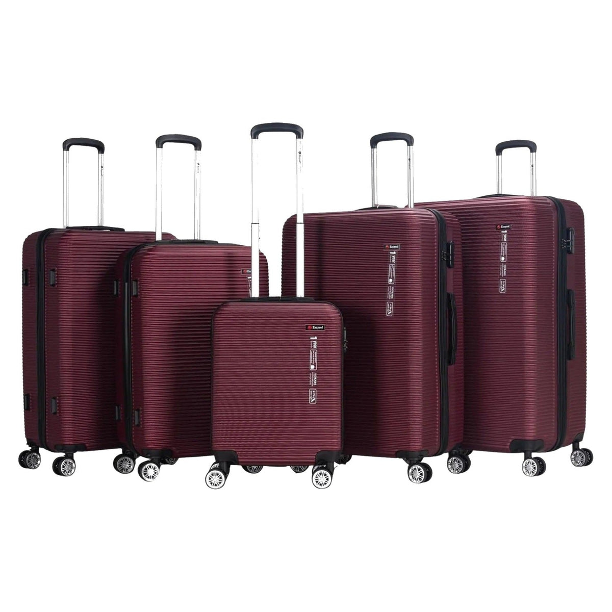 EZ8440 | BURGUNDY_SET5 | Burgundy 5 piece set