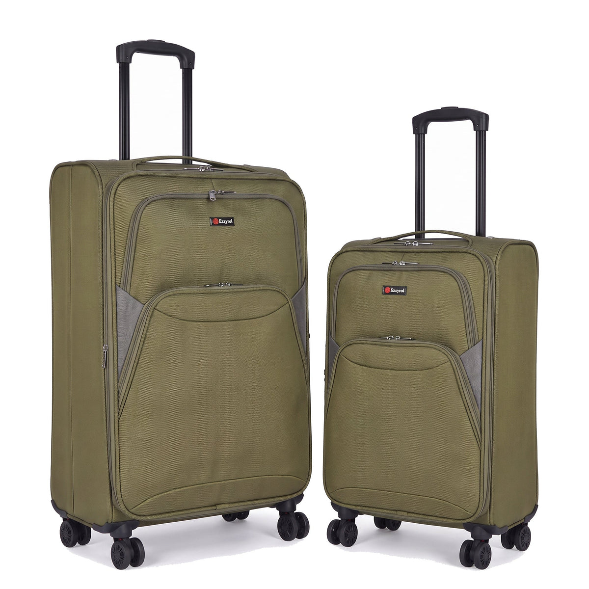 EZ114-GREEN-SET-20-26 | SET OF 2 | Ezzyrol Loom Green set of 2, 20 and 26 inch, on white