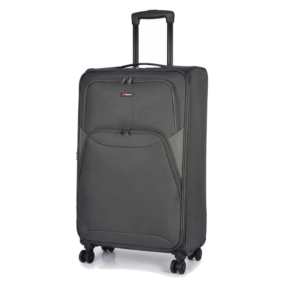 EZ114-GREY-32 | XXL 32 | Ezzyrol Loom Grey 32 inch extra large suitcase 87 x 58 x 31 cm on white