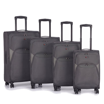 EZ114-GREY-SET-20-26-28-32 | SET OF 4 | Ezzyrol Loom Grey set of 4, 20, 26, 28 and 32 inch, on white