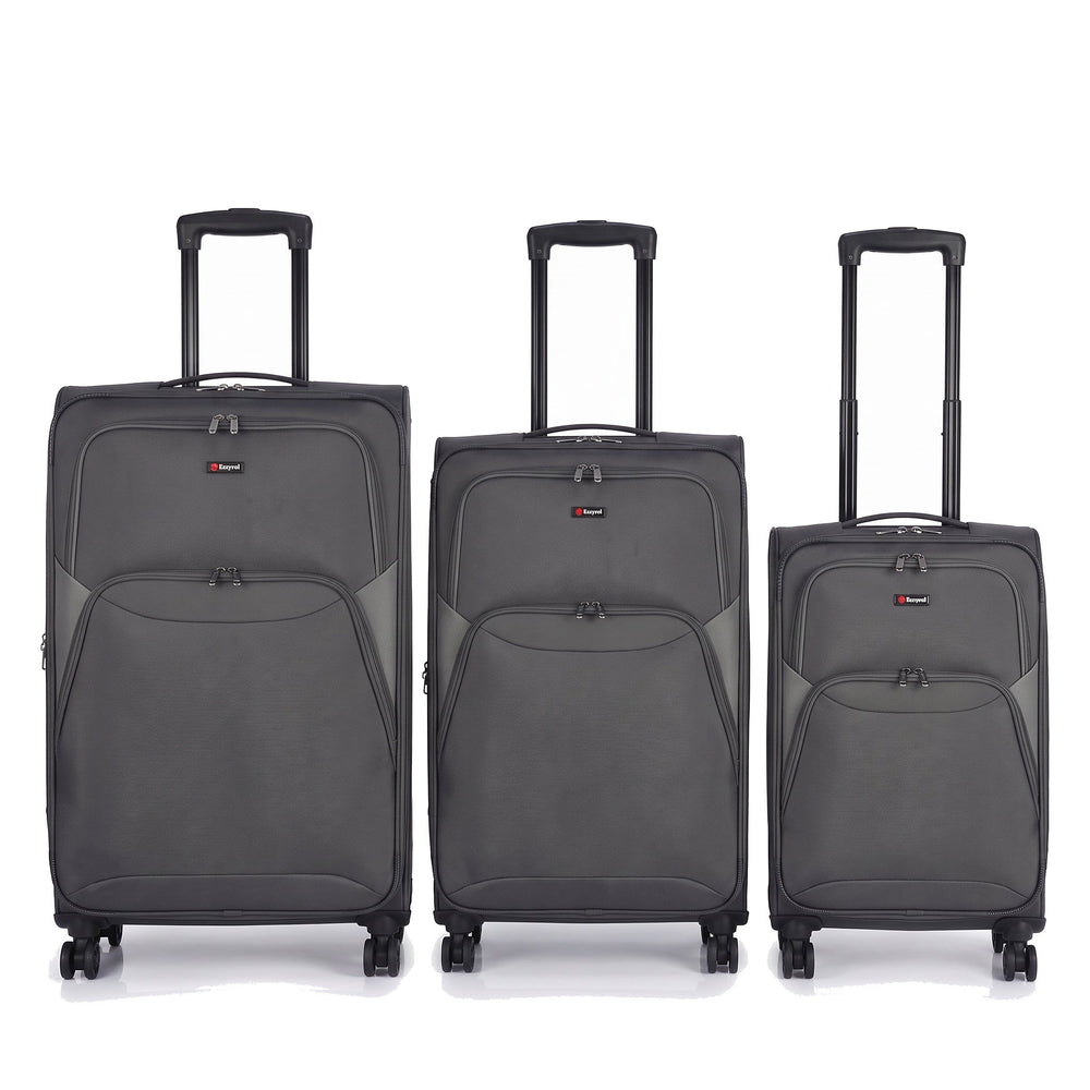 Ezzyrol Loom Grey set of 3, 20, 26 and 28 inch, on white