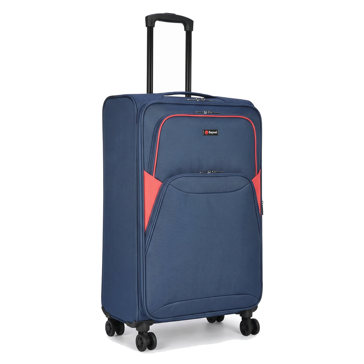 EZ114-NAVY-32 | XXL 32 | Ezzyrol Loom Navy 32 inch extra large suitcase 87 x 58 x 31 cm on white