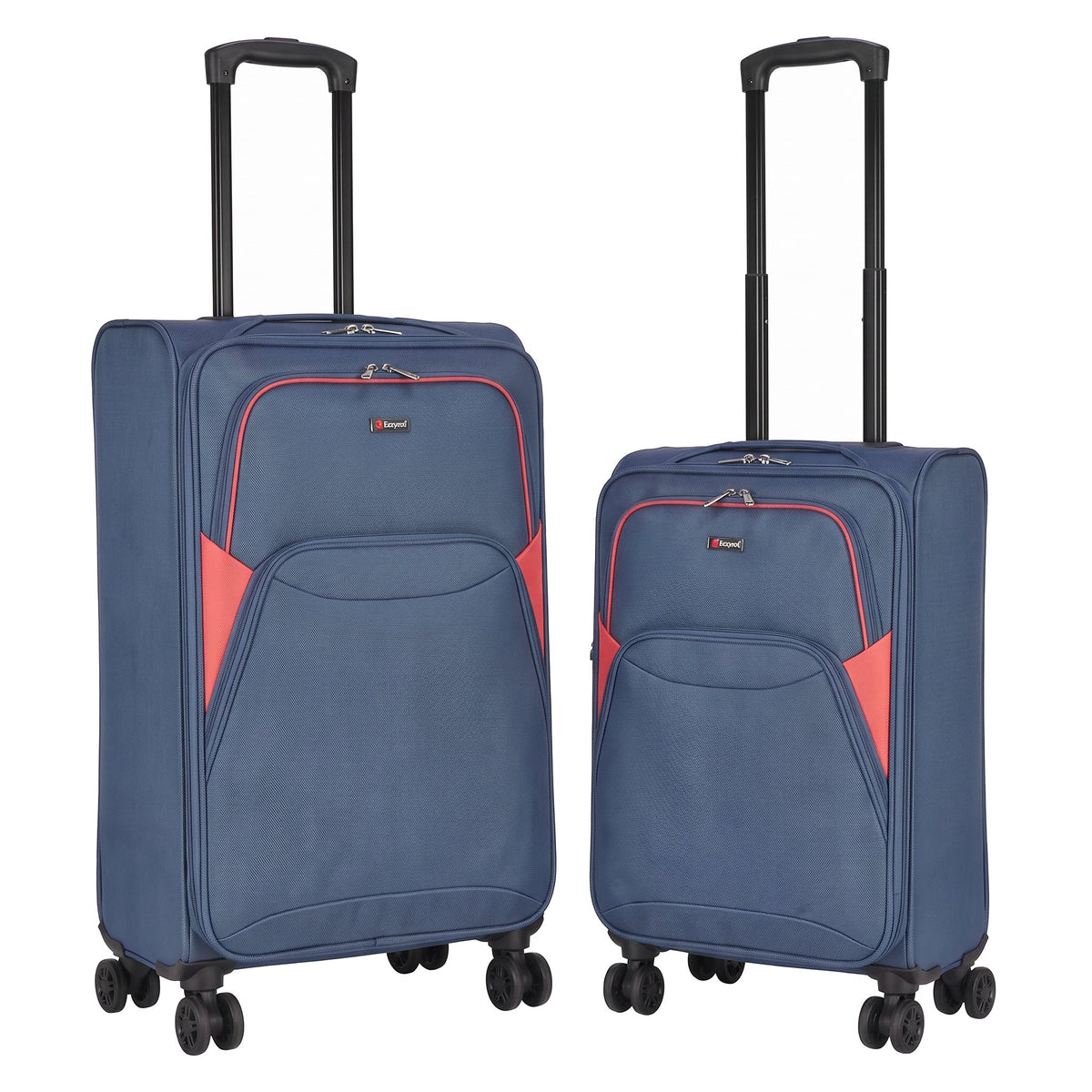EZ114-NAVY-SET-20-26 | SET OF 2 | Ezzyrol Loom Navy set of 2, 20 and 26 inch, on white