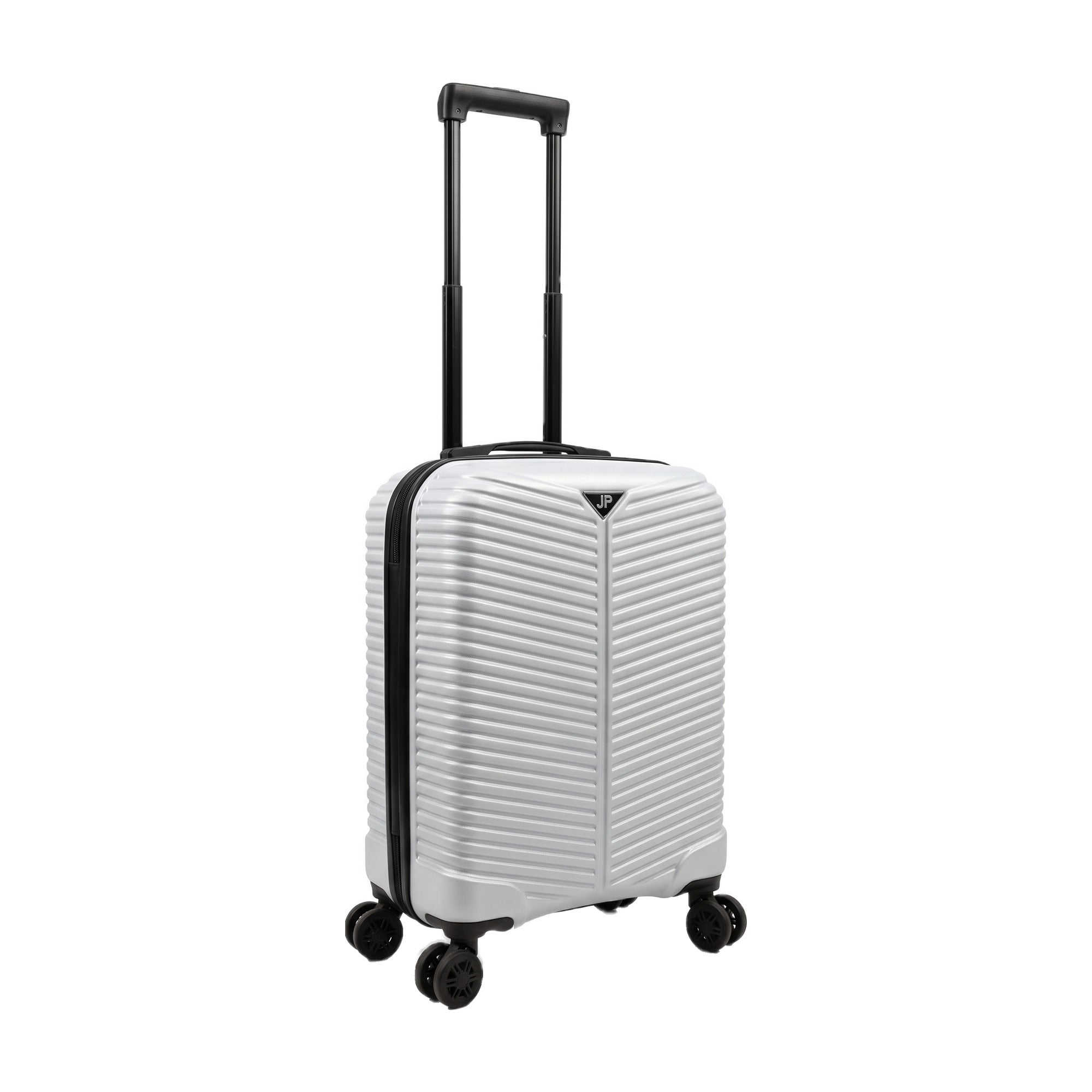 Ezzyrol Flint Ribbed Hard Shell Suitcase, Cabin 20 inch in Blue