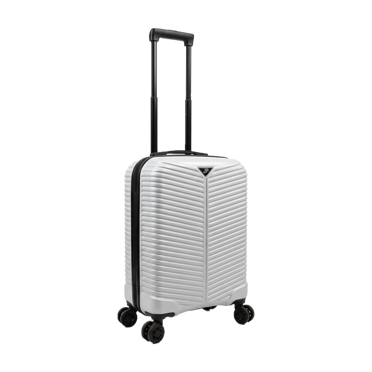 Ezzyrol Flint Ribbed Hard Shell Suitcase, Cabin 20 inch in Blue