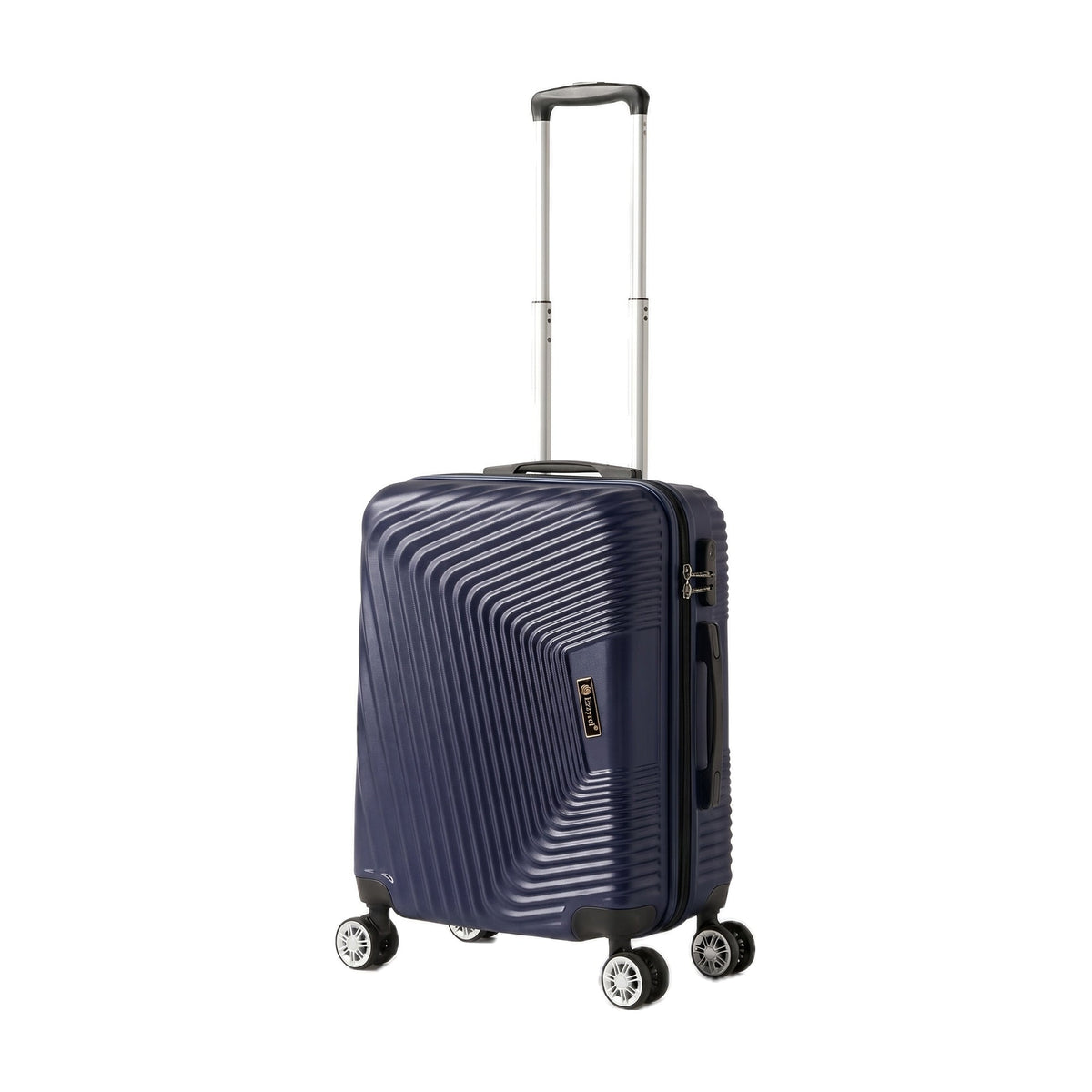 Ezzyrol Grays ABS Hard Shell Suitcase, Cabin 20 inch in Navy Blue