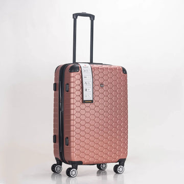 Ezzyrol BLD119 Hard Shell Medium Suitcase Rose Gold