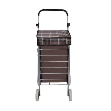 Ezzyrol 4-Wheel Folding Shopping Trolley – Lightweight & Extra Large Capacity