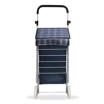 Ezzyrol 4-Wheel Folding Shopping Trolley – Lightweight & Extra Large Capacity