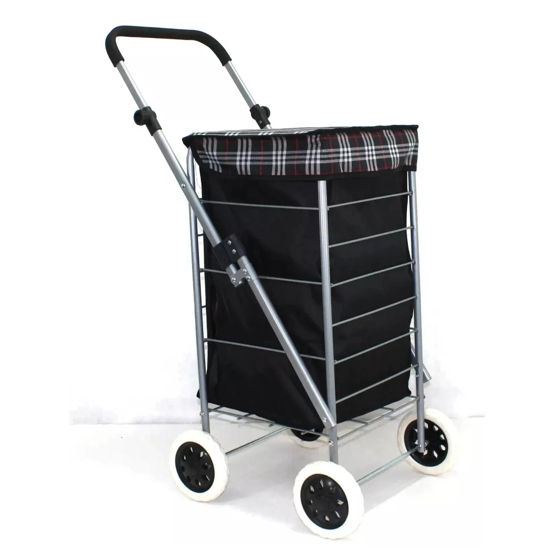 Ezzyrol_4_Wheel_Folding_Shopping_Trolley_Mobility_Bag_Cart_Adjustable_Height_Case_Bag_Black_front