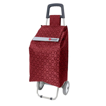 Ezzyrol Extra Large 60L Foldable Shopping Trolley with Extra Wheel G Style