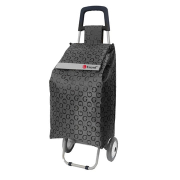 Ezzyrol Extra Large 60L Foldable Shopping Trolley with Extra Wheel G Style