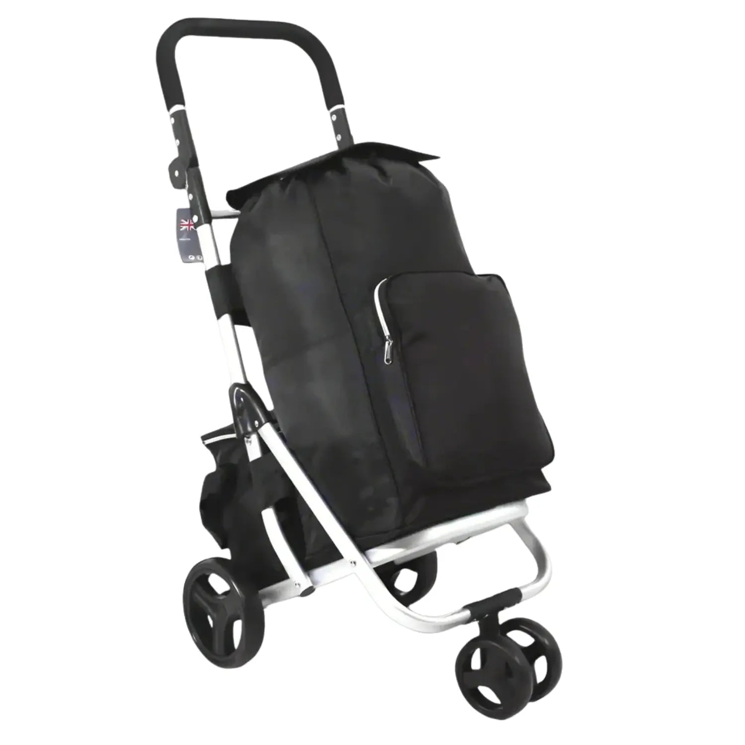 Ezzyrol Large 4 Wheel Shopping Trolley Cart
