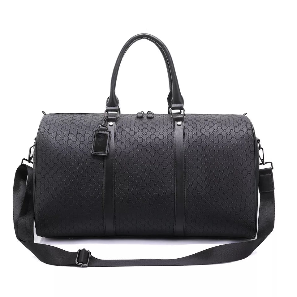 Ezzyrol Stylish Under Seat Flight Bag & Weekend Holdall Black