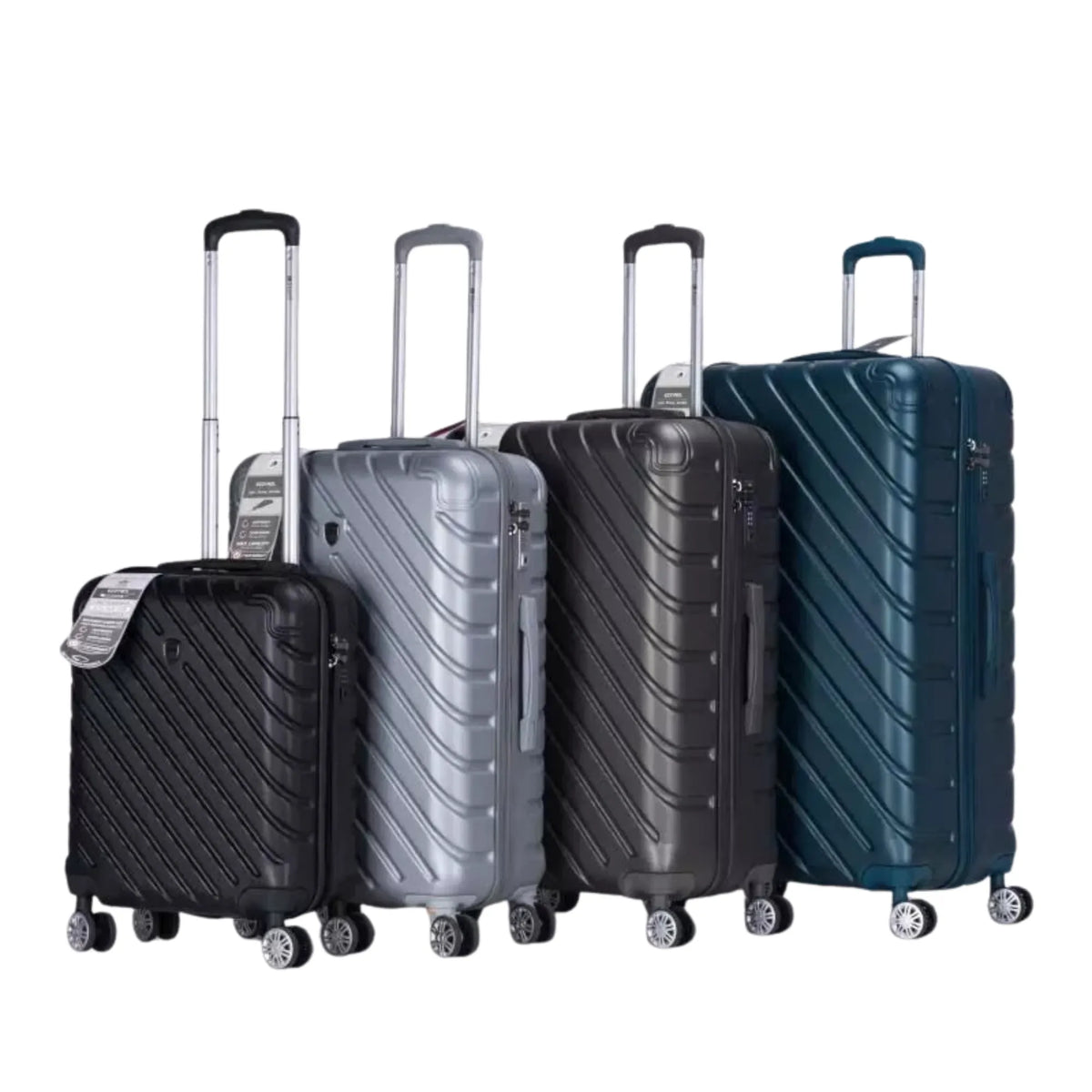 Grant 8881 ABS Hard Shell Luggage Set of 4, 20 to 32 Inch