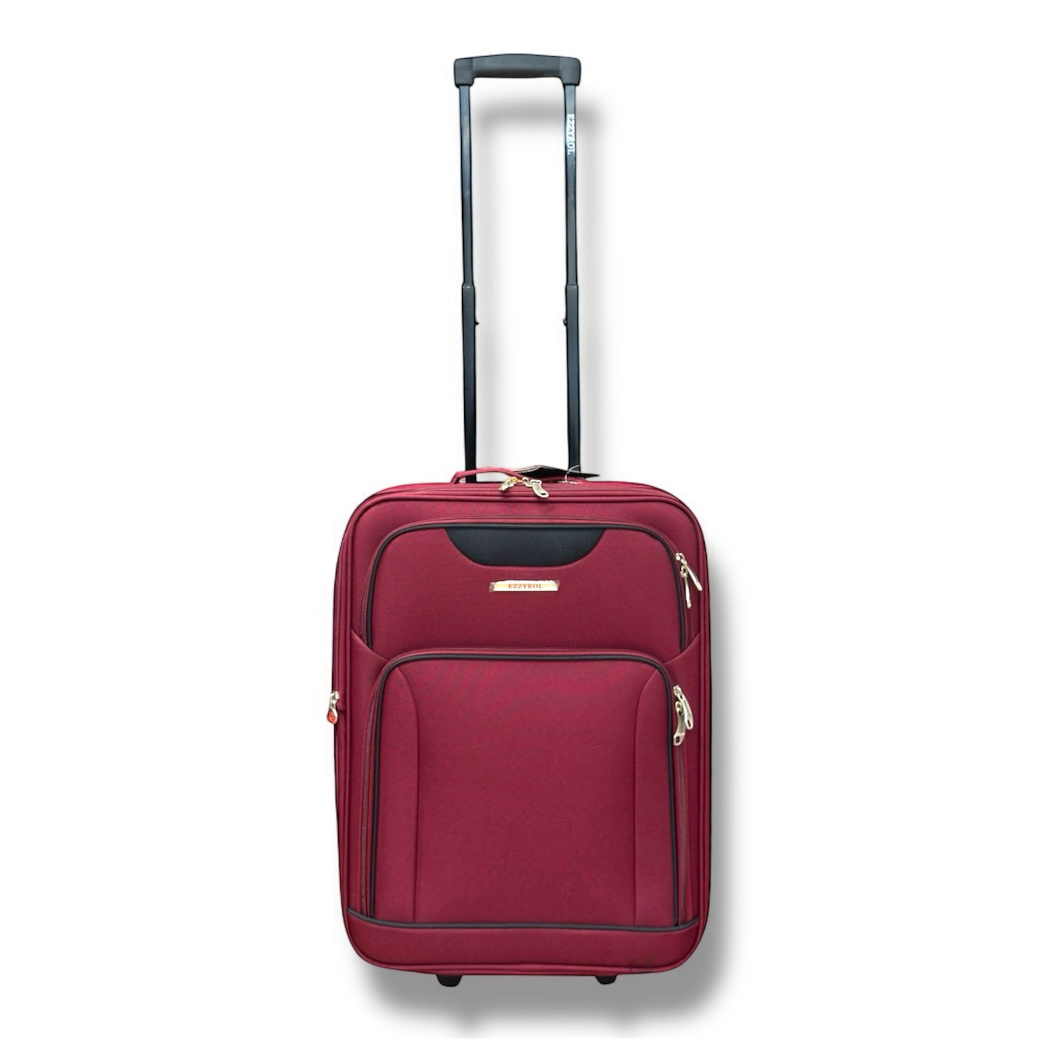 EzzyRol Lightweight Soft Case Luggage – Durable, Affordable & Cabin Size Approved 2 wheels suitcase