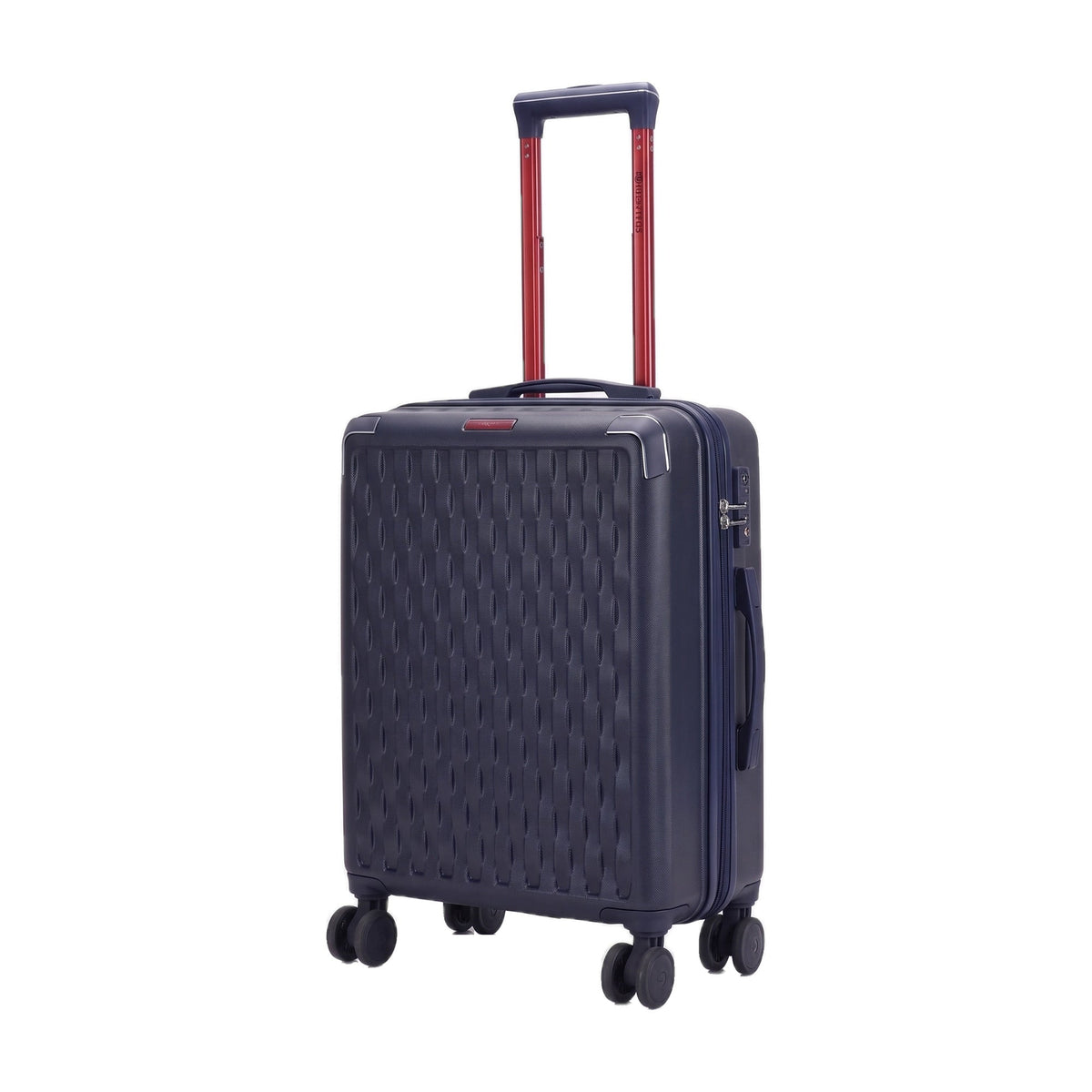 JustPack BL104 Hard Shell Suitcase, Cabin 20 inch in Navy