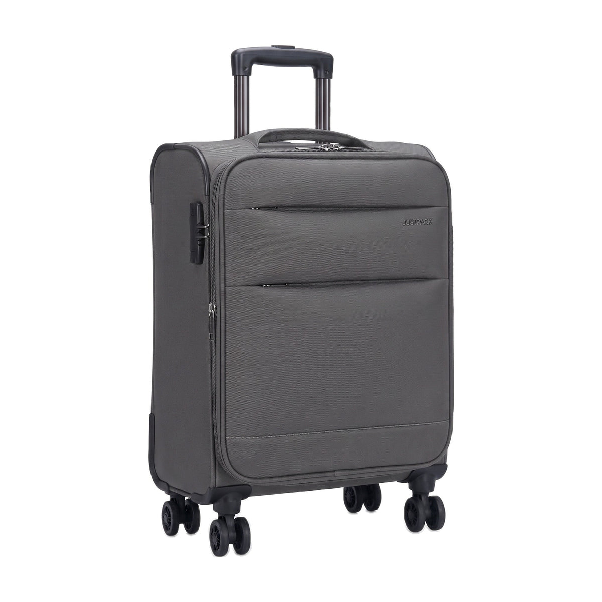 JP77 soft shell cabin suitcase 20 inch in Grey