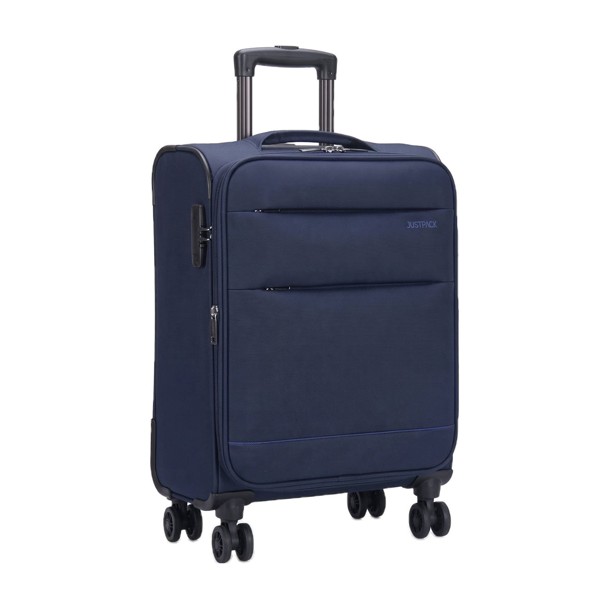 JP77 soft shell cabin suitcase 20 inch in Navy