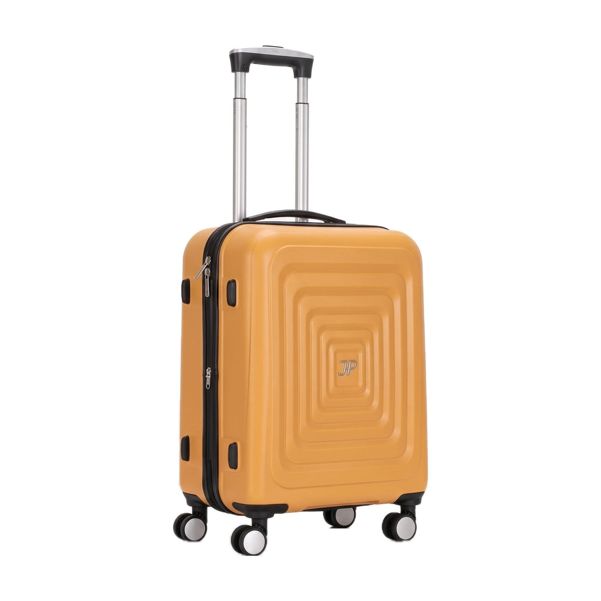 JustPack 8888 Squares Hard Shell Suitcase, Cabin 20 inch in Yellow