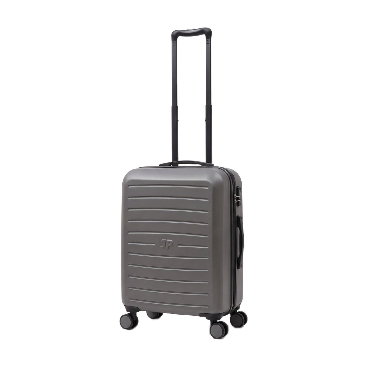 JustPack 8889 Curve Hard Shell Suitcase, Cabin 20 inch in Dark Grey