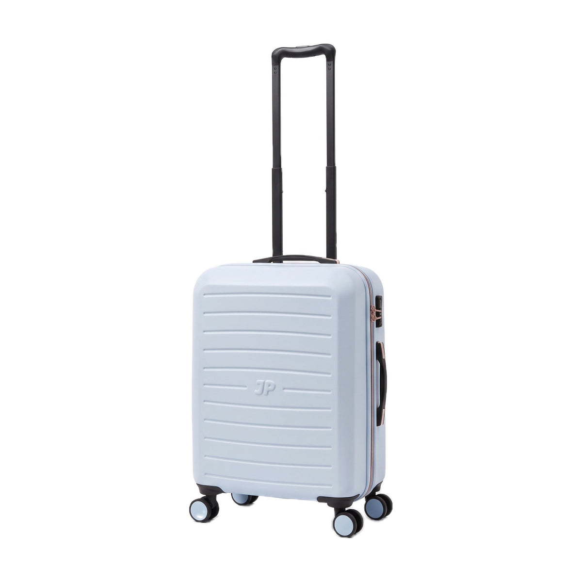 JustPack 8889 Curve Hard Shell Suitcase, Cabin 20 inch in Light Blue