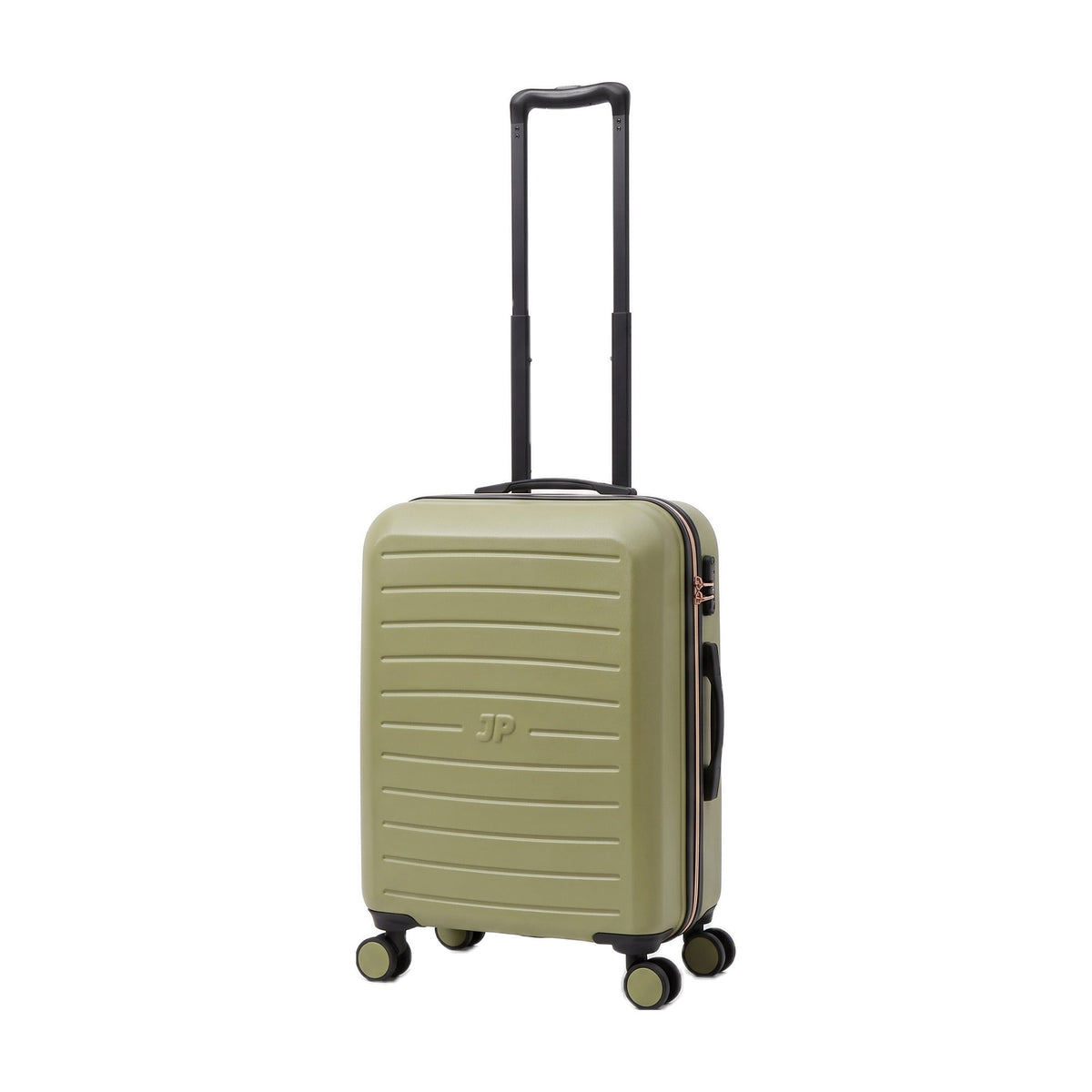 JustPack 8889 Curve Hard Shell Suitcase, Cabin 20 inch in Olive