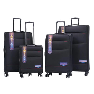 Justpack BL77 Soft Shell Luggage Set, 2 or 4 Piece