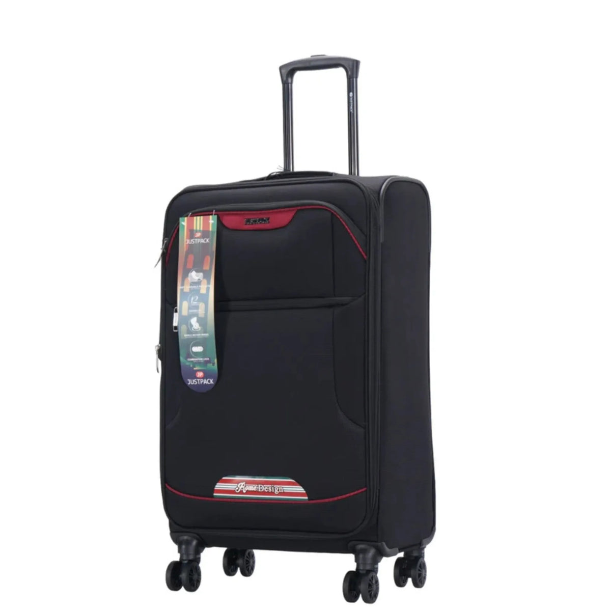 Justpack BL78 Soft Shell Suitcase, Cabin to Extra Large