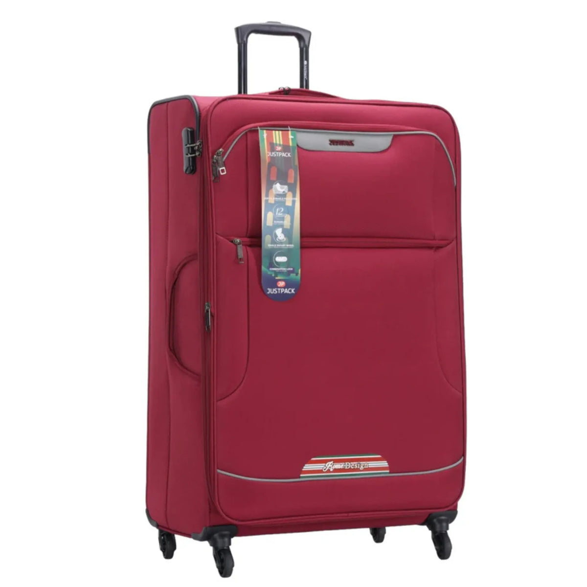 Justpack BL78 Soft Shell Suitcase, Cabin to Extra Large