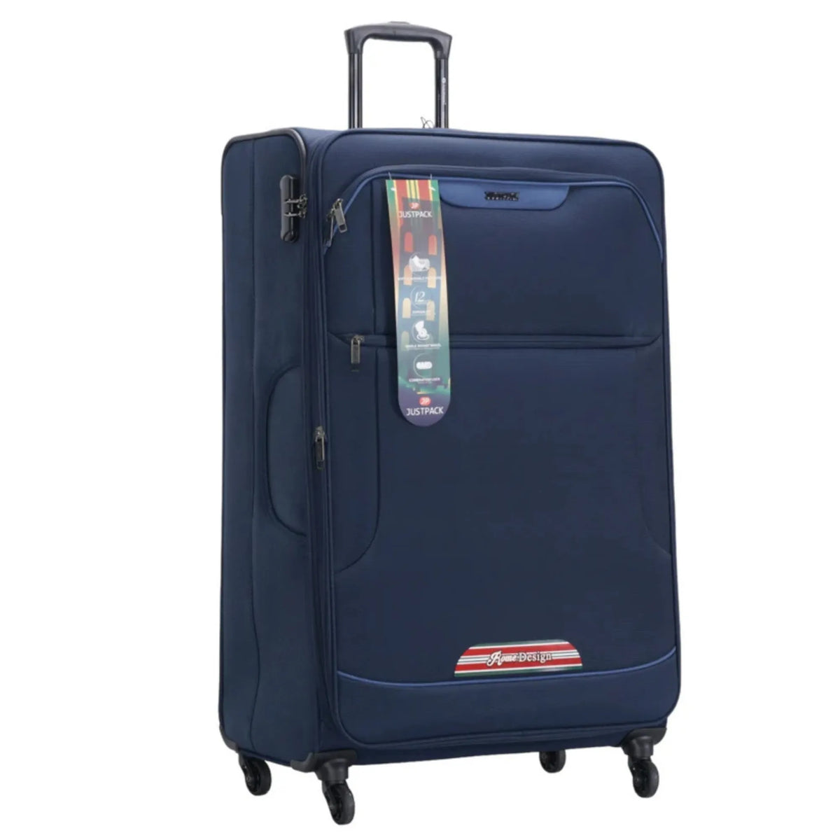 Justpack BL78 Soft Shell Suitcase, Cabin to Extra Large
