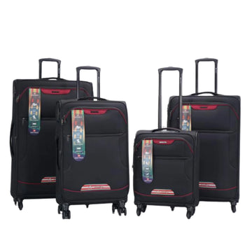 Justpack BL78 Soft Shell Luggage Set of 4, 20 to 32 Inch
