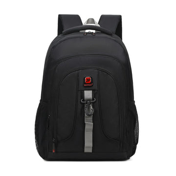 Justpack Waterproof Travel Backpack – USB Charging Port & 15.6