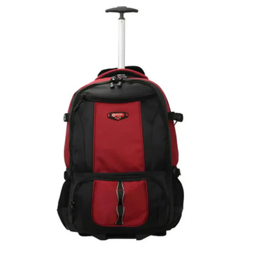 MARK Wheeled Backpack – 1680D Nylon Cabin Bag with 15.6” Laptop Compartment