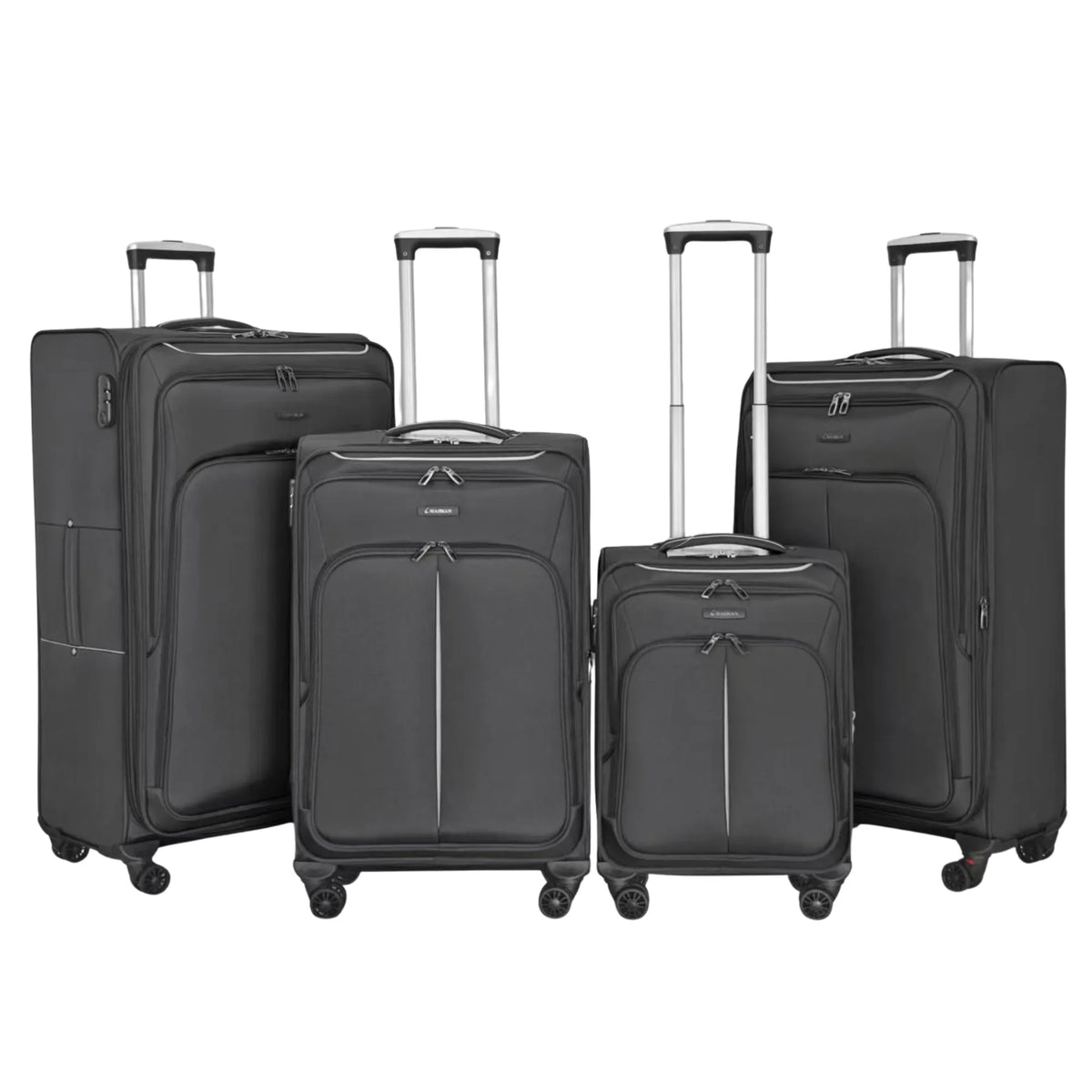 Masman BLD20 Soft Shell Luggage Set, 2 or 4 Piece